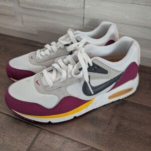 Nike White and Purple Sneakers